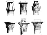 Egyptian column capitals